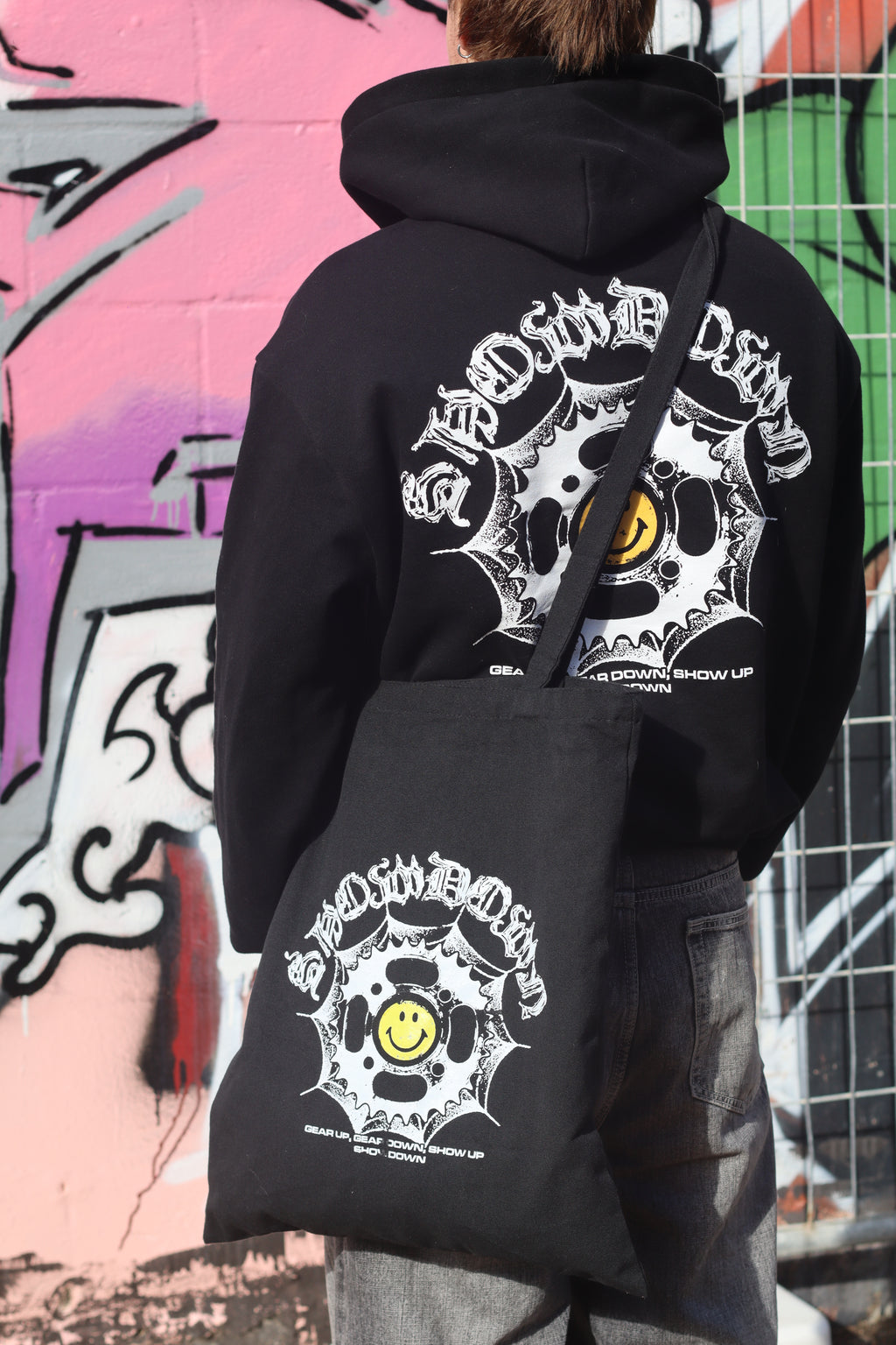 Black Gear Tote
