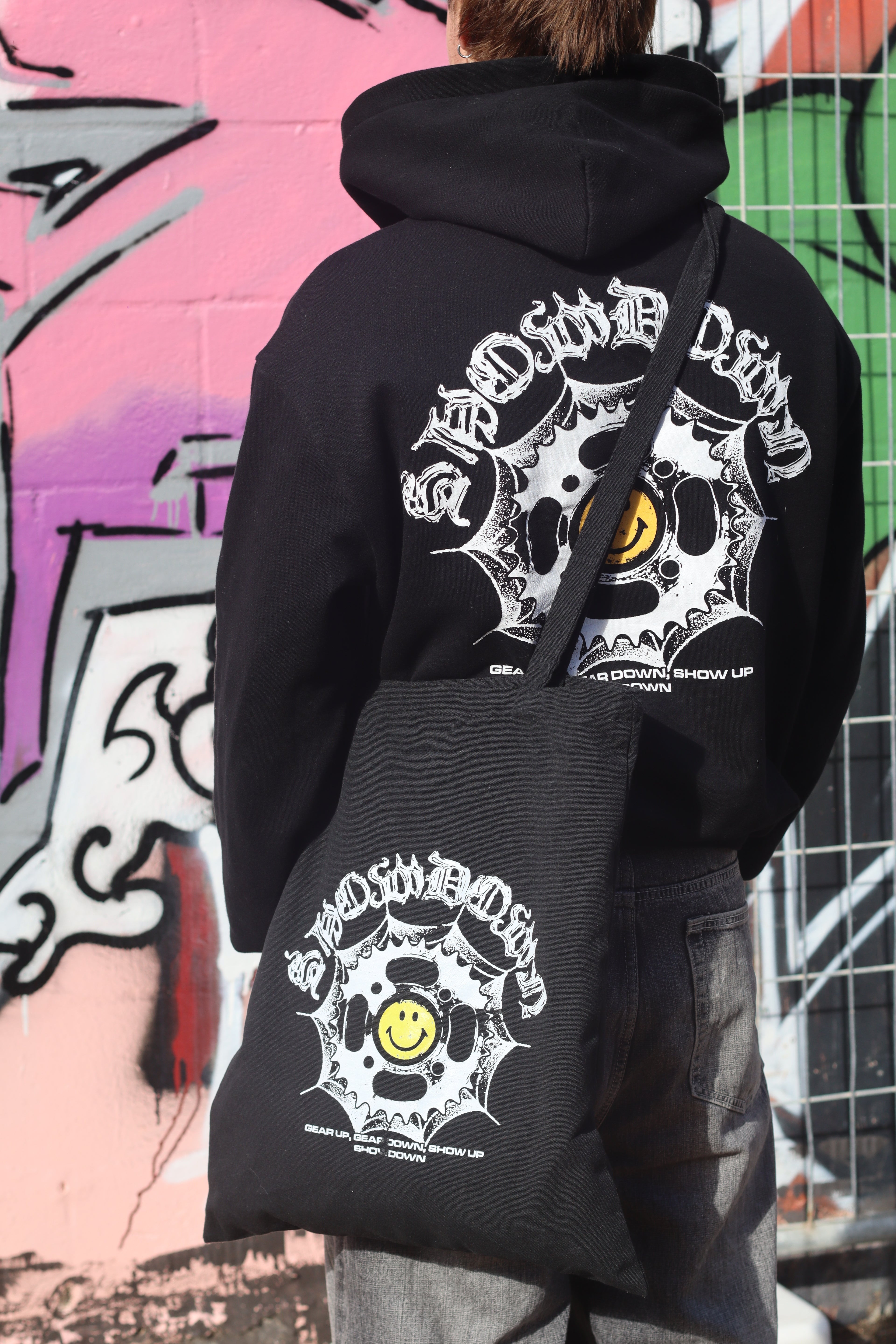 Black Gear Tote