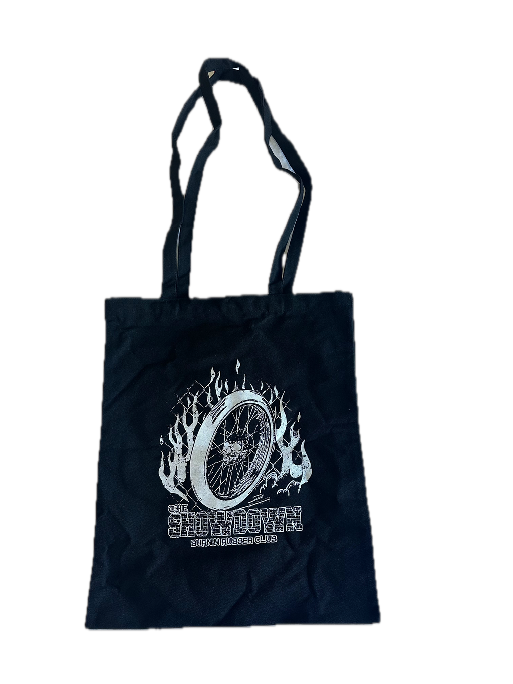 Black Burnout Tote