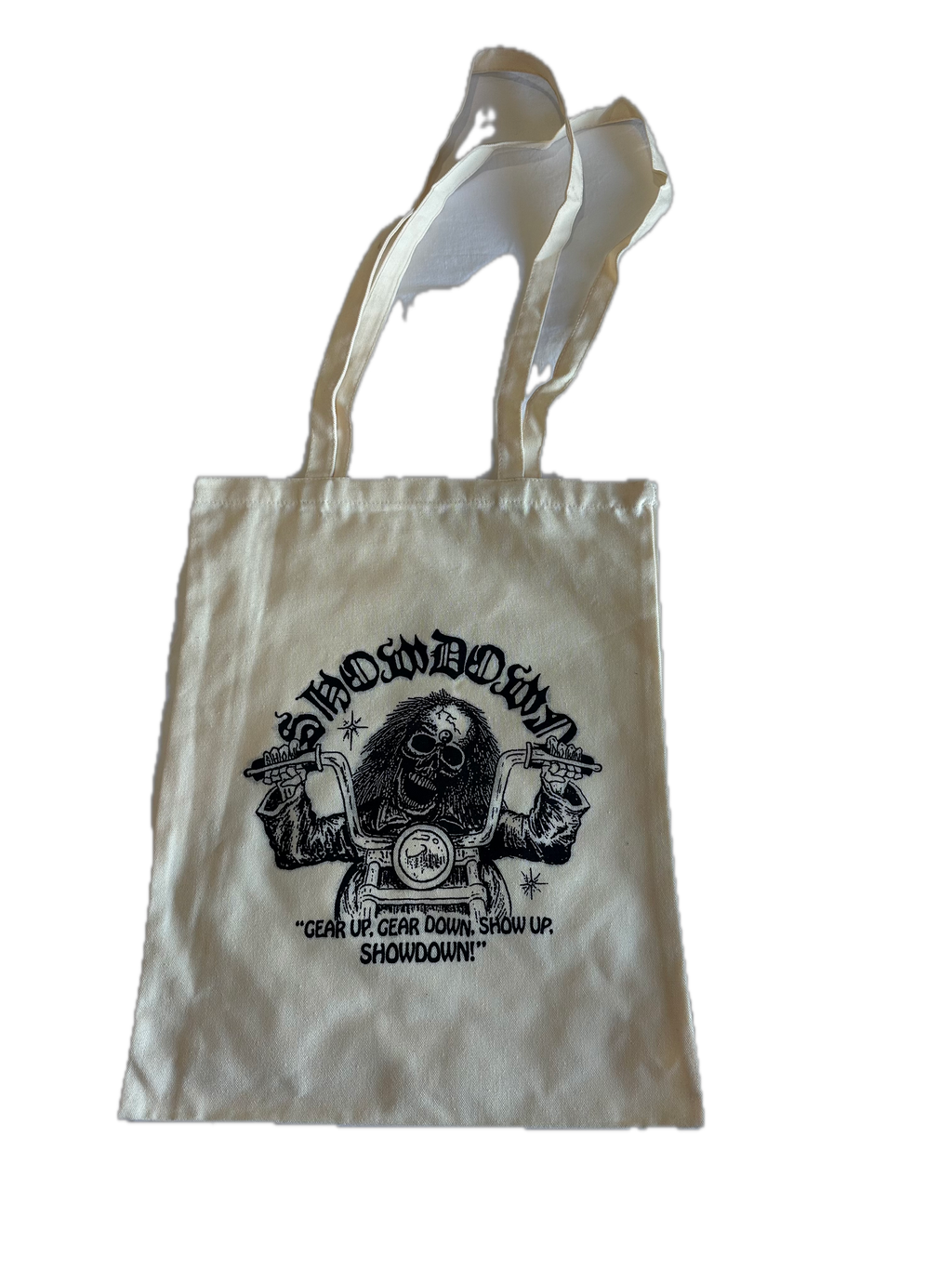 White Skelly Tote